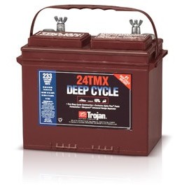 Batterie 24TMX ex 24DC36 TROJAN - DEEP CYCLE ACIDE - 12V - 85Ah