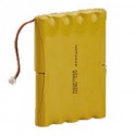 CHRONO Batterie Alarme Compatible Atral Logisty BATNIMH4 - 12.0V - 4000mAh + Connecteur