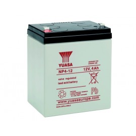 Batterie NP4-12 YUASA - Plomb - AGM - 12V - 4Ah