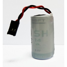 CHRONO Pile Batterie Alarme Compatible CRD 5 9000 - C - LSH14 - 3,6V - 7.75Ah + Connecteur