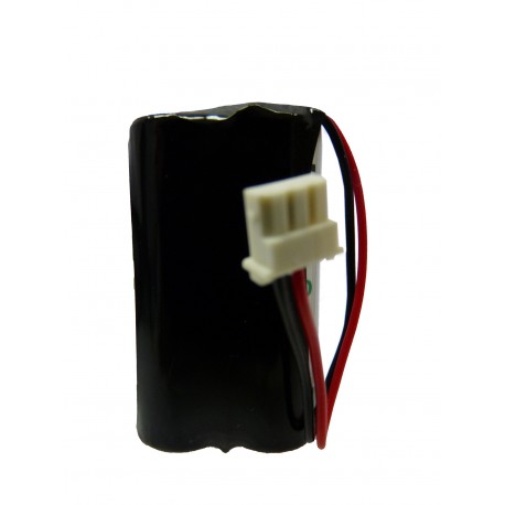 CHRONO Pile Batterie Alarme Compatible SURTEC I@N - AA - 3.6V - 4.8Ah + Connecteur