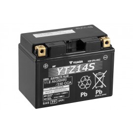 Batterie moto YTZ14S YUASA - Plomb - 12V - 11.2Ah