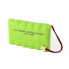 Batterie Alarme Compatible VISONIC - AA – 7.2V - 1300mAh + Connecteur