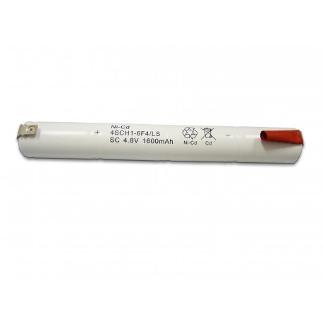 Pack Batterie BAES NiCd – 4,8V – 1,6Ah – SC - Baton
