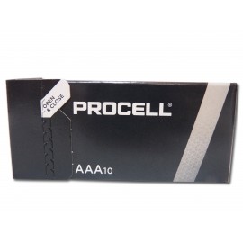 Boite de 10 piles Duracell LR03 - AAA - Procell Professionnel - Alcaline - 1.5V