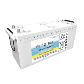 Batterie FF12-105 - EXIDE - TUDOR - Plomb - 12V - 105Ah
