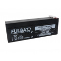 Batterie FULBAT - FP12-2.6 - Compatible PBQ2.6-12 - AGM - 12V - 2.6Ah